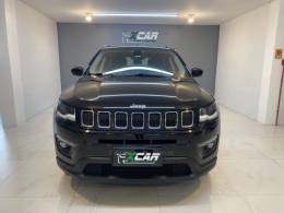 JEEP - COMPASS 2.0 16V FLEX LONGITUDE AUTOMÁTICO - 2017/2017 - Preta - R$ 93.900,00