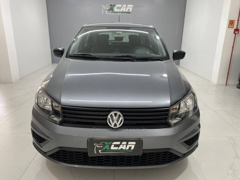 VOLKSWAGEN - GOL 1.0 12V MPI TOTALFLEX TRENDLINE 4P MANUAL - 2021/2021 - Cinza - R$ 54.900,00