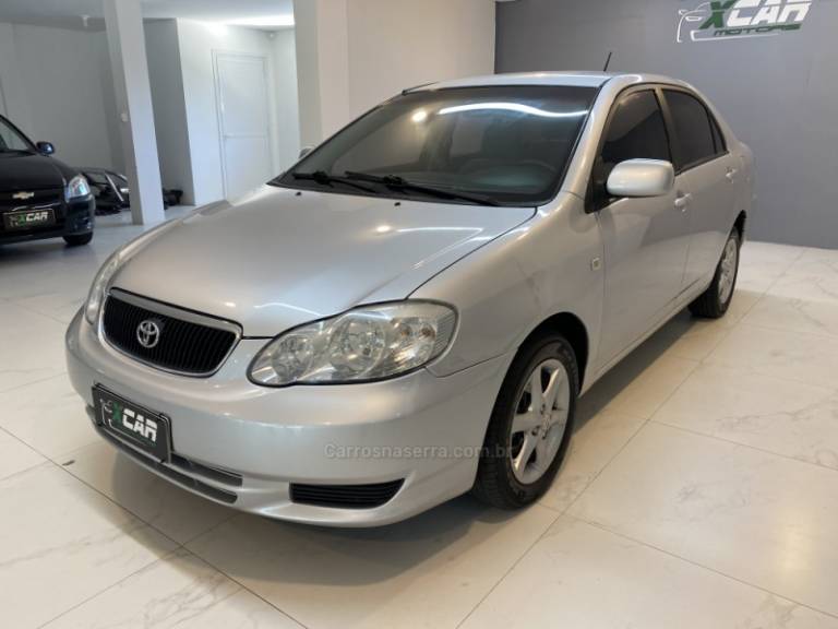 TOYOTA - COROLLA 1.8 XEI 16V GASOLINA 4P AUTOMÁTICO - 2002/2003 - Prata - R$ 36.900,00