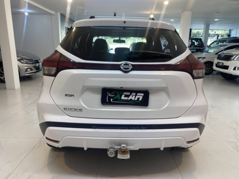NISSAN - KICKS 1.6 ADVANCE 16V PLUS CVT FLEX 4P AUTOMÁTICO - 2022/2022 - Branca - R$ 103.900,00