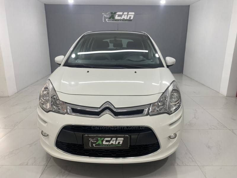 CITROËN - C3 1.6 EXCLUSIVE BVA 16V FLEX 4P AUTOMÁTICO - 2015/2015 - Branca - R$ 48.900,00