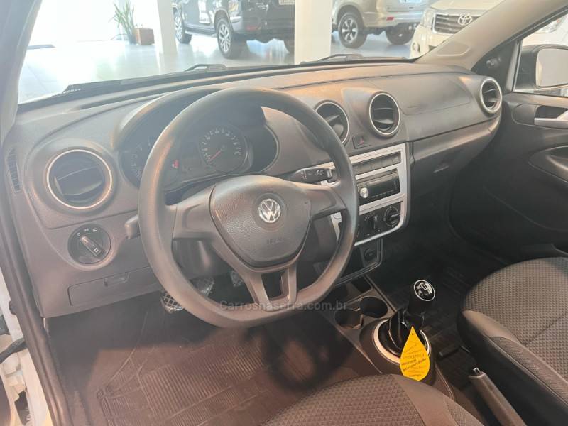 VOLKSWAGEN - SAVEIRO 1.6 MSI ROBUST CS 8V FLEX 2P MANUAL - 2019/2019 - Branca - R$ 56.900,00