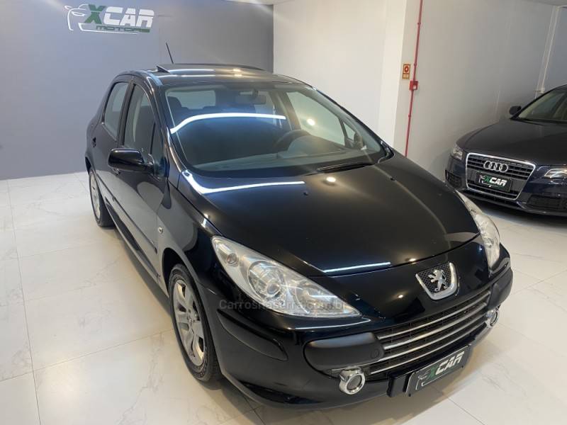PEUGEOT - 307 1.6 PRESENCE PACK 16V FLEX 4P MANUAL - 2008/2009 - Preta - R$ 26.900,00
