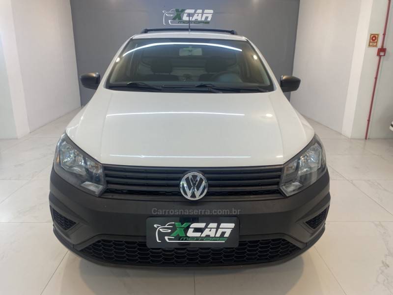 VOLKSWAGEN - SAVEIRO 1.6 MSI ROBUST CS 8V FLEX 2P MANUAL - 2020/2021 - Branca - R$ 64.900,00