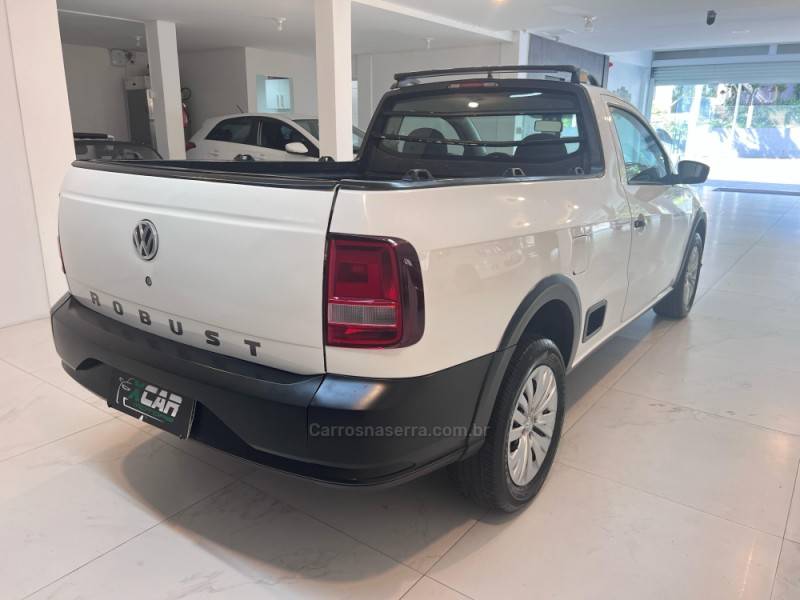 VOLKSWAGEN - SAVEIRO 1.6 MSI ROBUST CS 8V FLEX 2P MANUAL - 2019/2019 - Branca - R$ 56.900,00