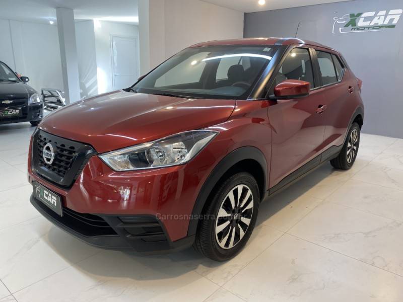 NISSAN - KICKS 1.6 ACTIVE 16V FLEX 4P AUTOMÁTICO - 2021/2021 - Vermelha - R$ 90.900,00