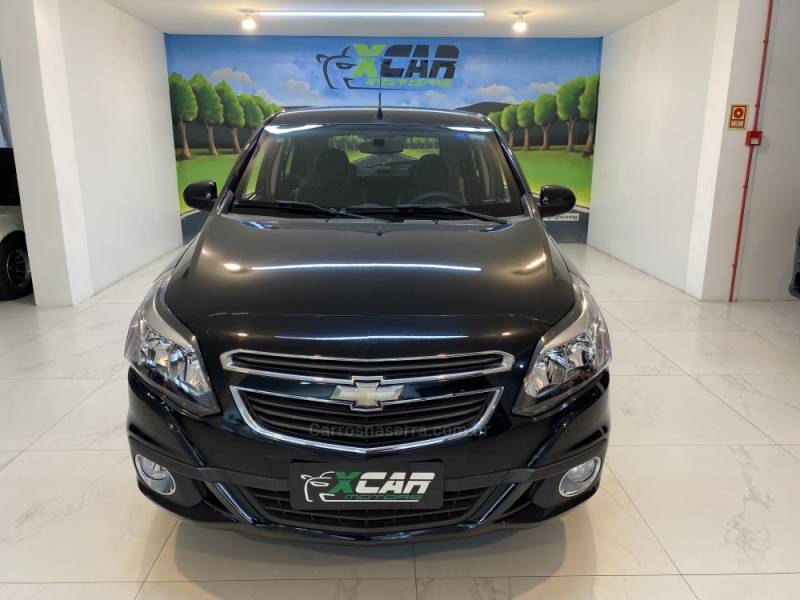 CHEVROLET - AGILE 1.4 MPFI LTZ 8V FLEX 4P MANUAL - 2013/2014 - Preta - R$ 44.900,00