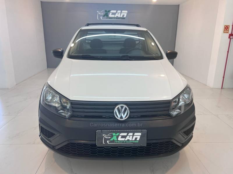 VOLKSWAGEN - SAVEIRO 1.6 MSI ROBUST CS 8V FLEX 2P MANUAL - 2019/2019 - Branca - R$ 56.900,00