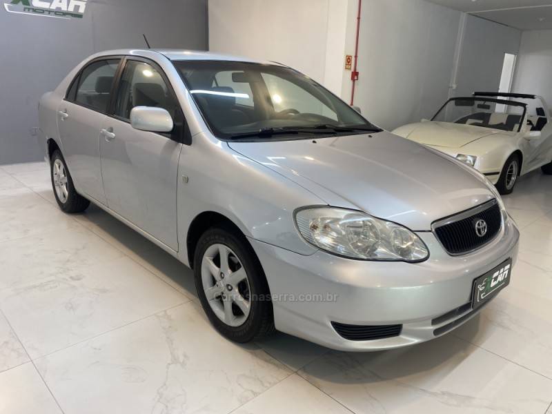 TOYOTA - COROLLA 1.8 XEI 16V GASOLINA 4P AUTOMÁTICO - 2002/2003 - Prata - R$ 36.900,00