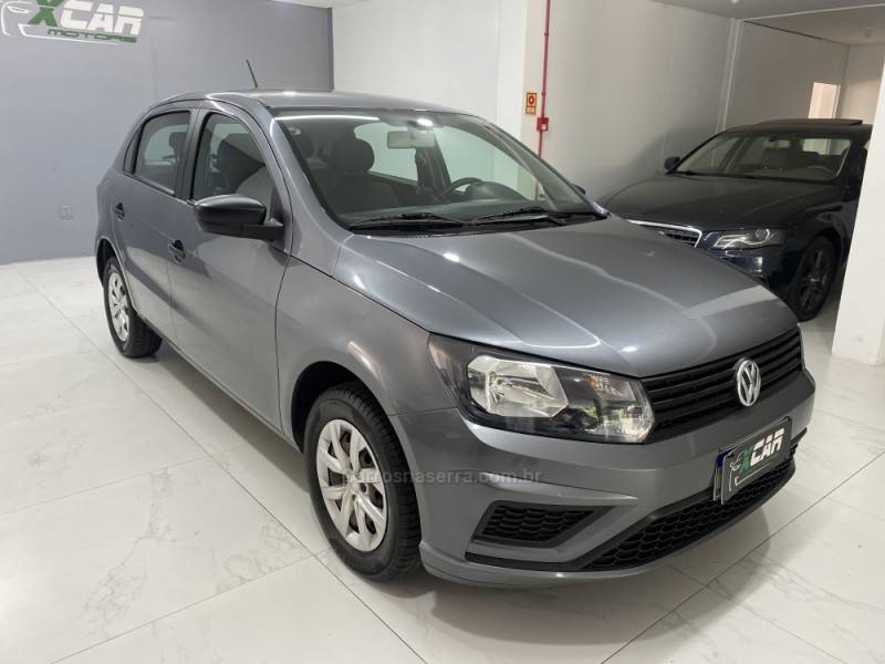 VOLKSWAGEN - GOL 1.0 12V MPI TOTALFLEX TRENDLINE 4P MANUAL - 2021/2021 - Cinza - R$ 54.900,00