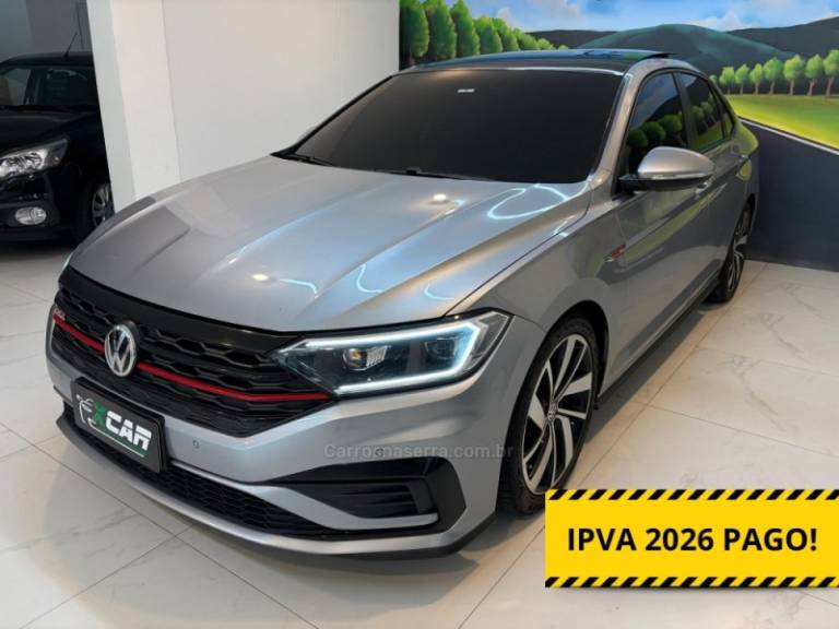 VOLKSWAGEN - JETTA 2.0 16V TSI GLI 350 GASOLINA 4P AUTOMÁTICO - 2020/2020 - Prata - R$ 163.900,00