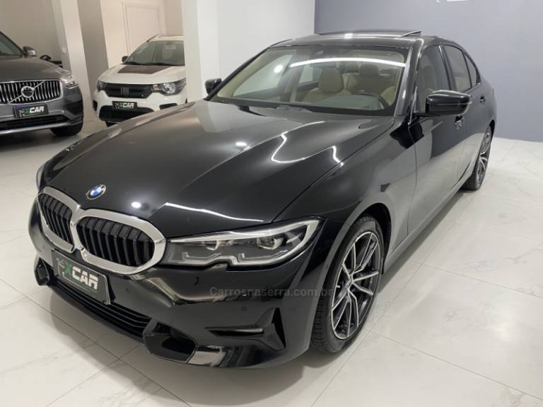 BMW - 320I 2.0 SPORT GP 16V TURBO ACTIVE FLEX 4P AUTOMÁTICO - 2019/2020 - Preta - R$ 199.900,00
