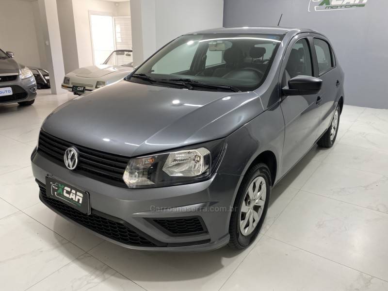 VOLKSWAGEN - GOL 1.0 12V MPI TOTALFLEX TRENDLINE 4P MANUAL - 2021/2021 - Cinza - R$ 54.900,00